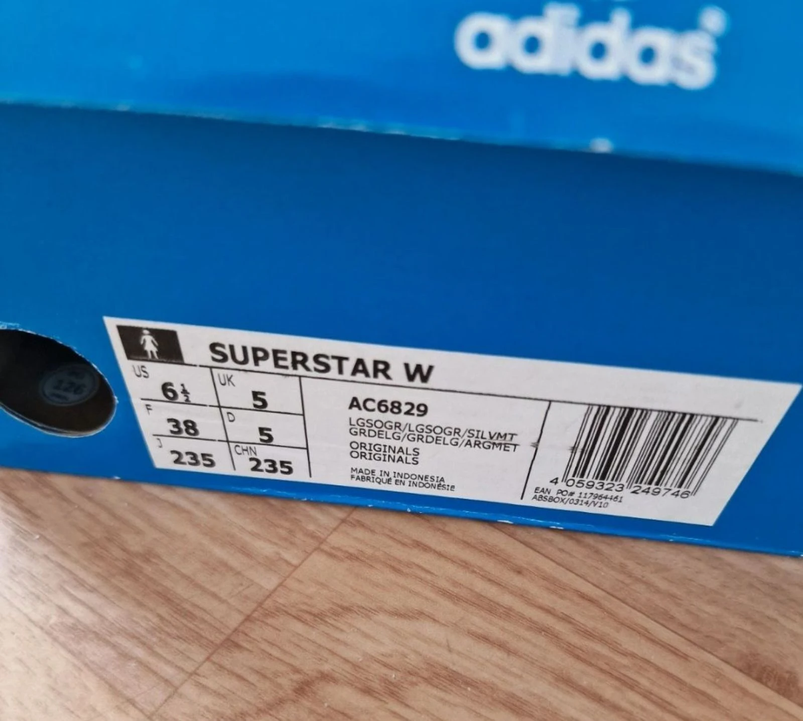 Adidas Superstar grijs parel p38 sneakers – photo 19